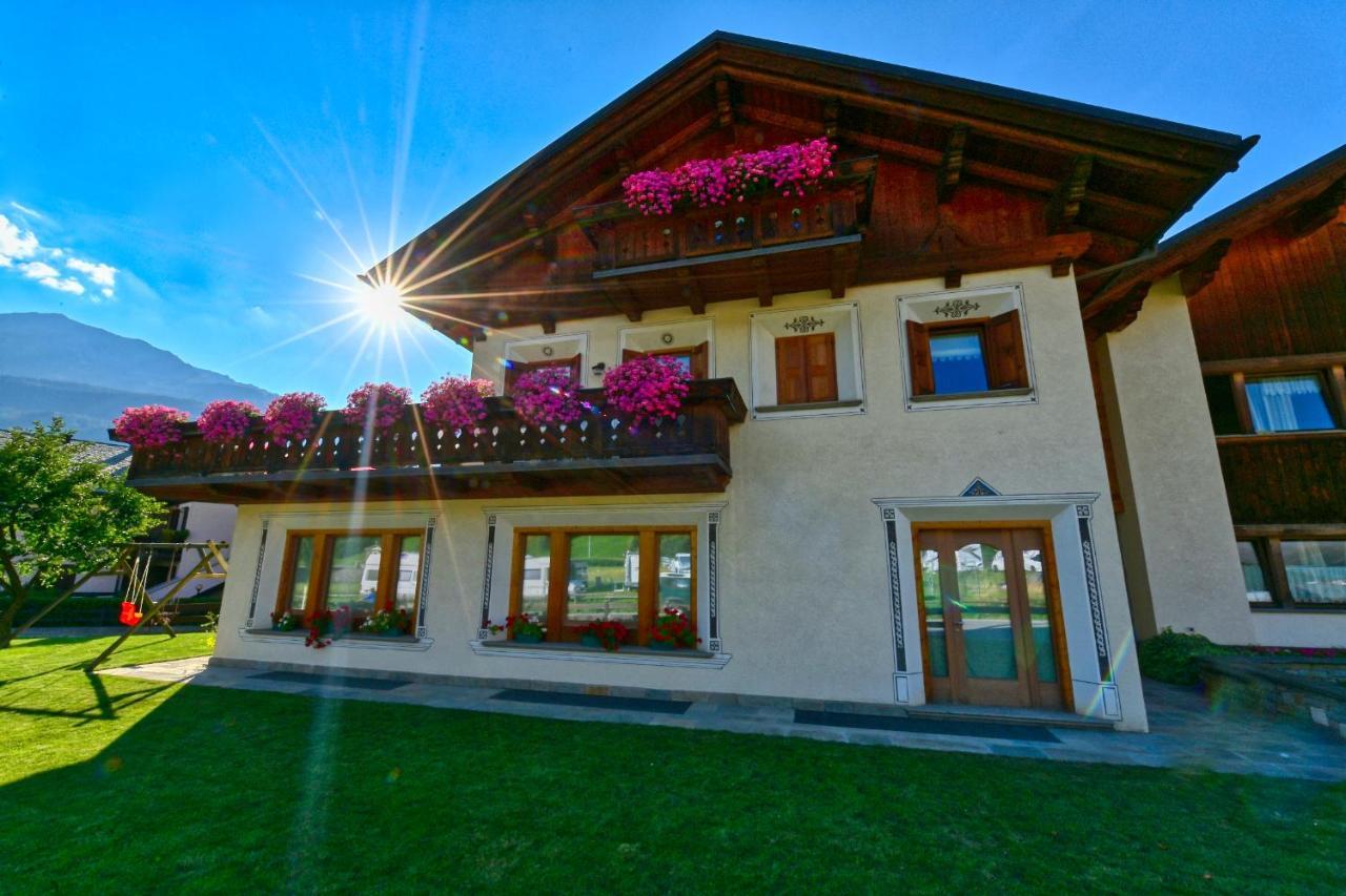 Casa Caste Villa Bormio Bagian luar foto