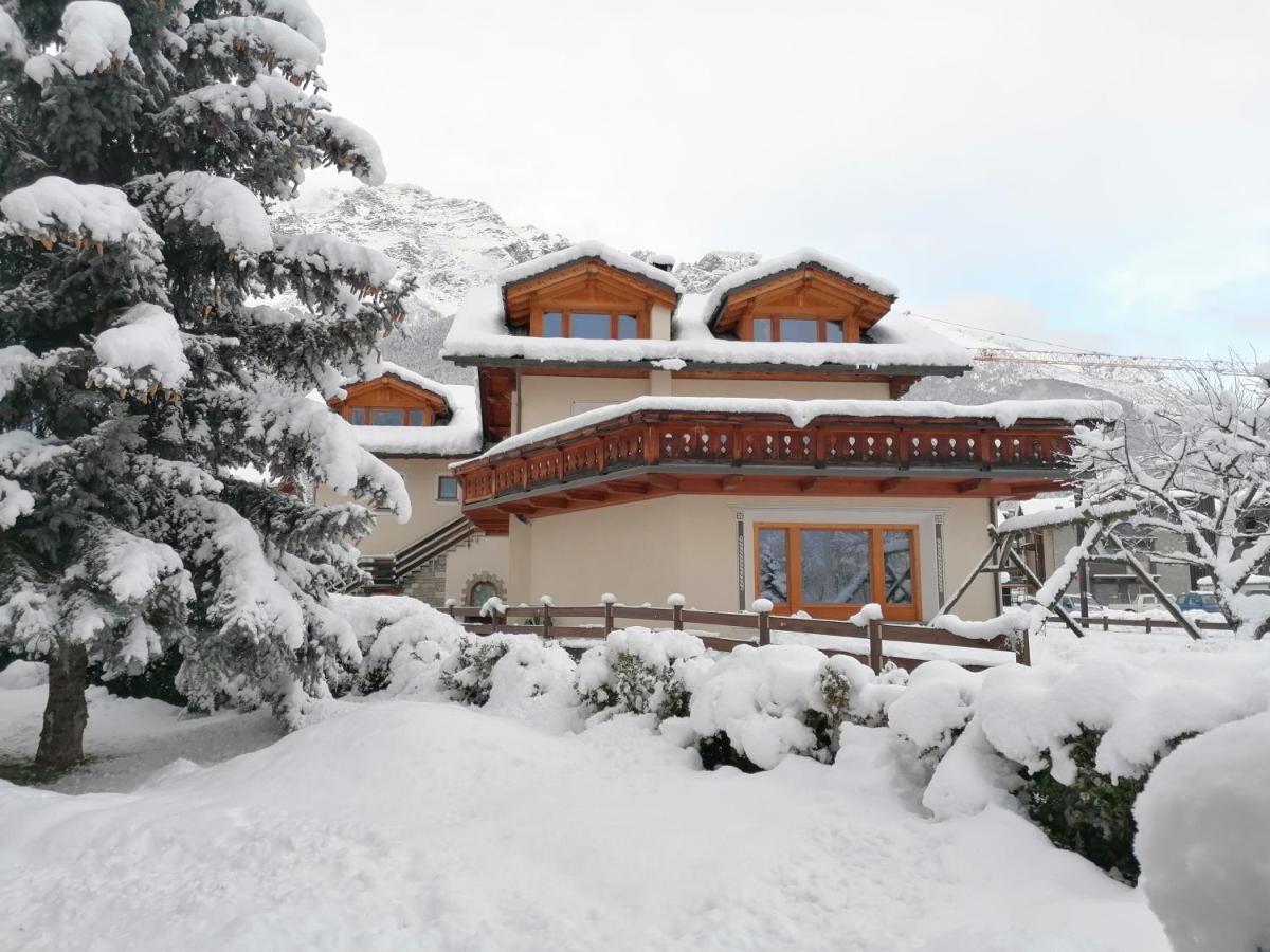Casa Caste Villa Bormio Bagian luar foto