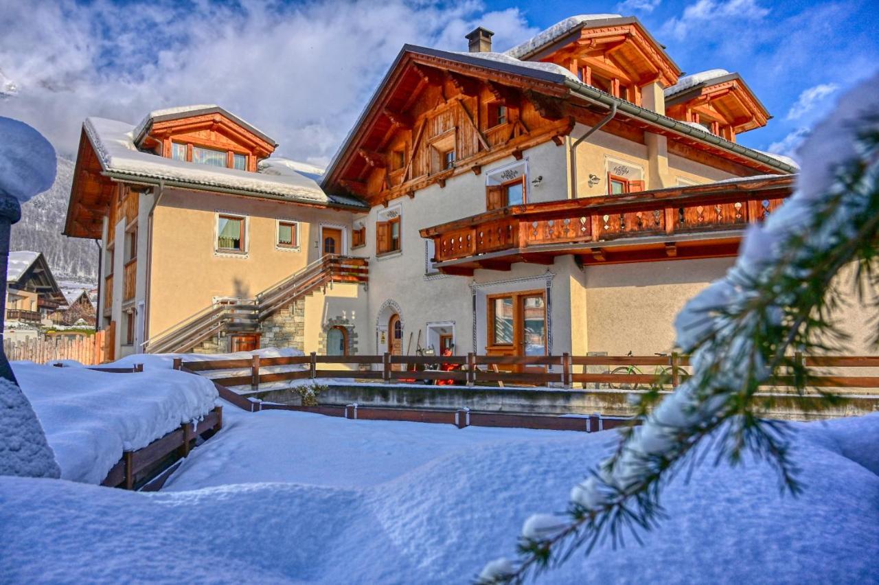 Casa Caste Villa Bormio Bagian luar foto