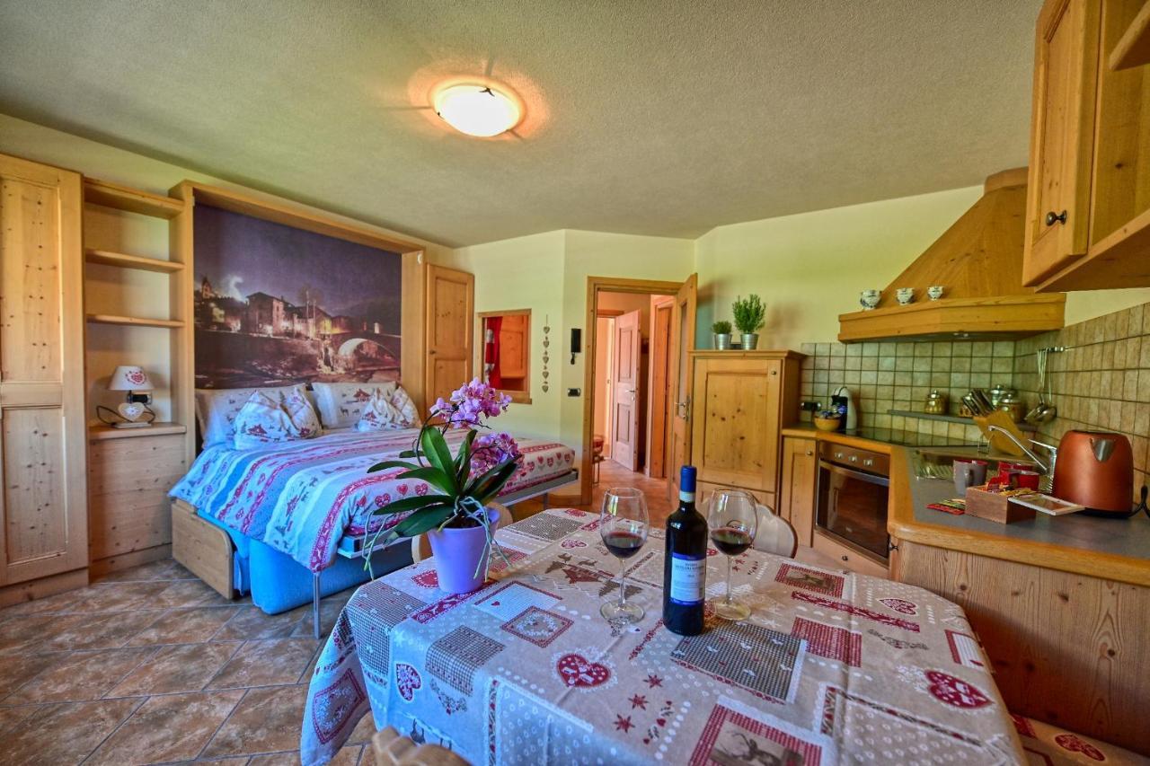 Casa Caste Villa Bormio Bagian luar foto