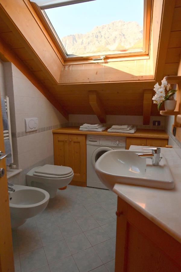 Casa Caste Villa Bormio Bagian luar foto
