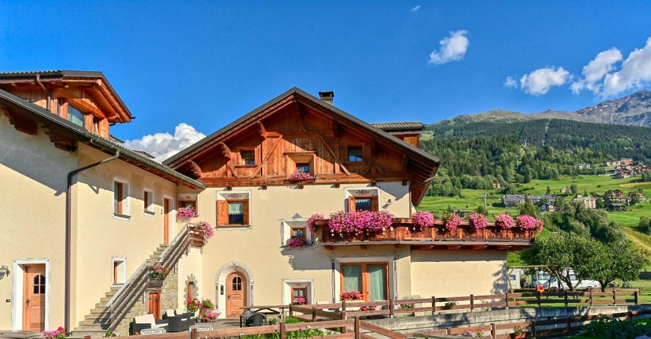 Casa Caste Villa Bormio Bagian luar foto