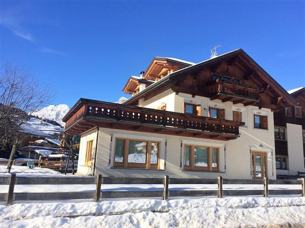 Casa Caste Villa Bormio Bagian luar foto