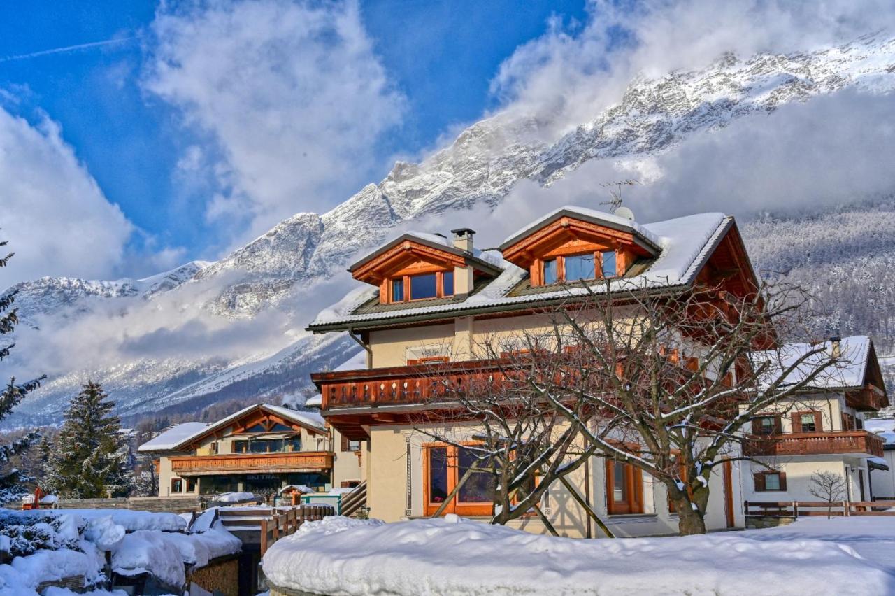 Casa Caste Villa Bormio Bagian luar foto