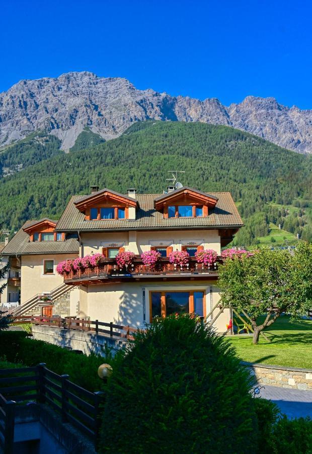 Casa Caste Villa Bormio Bagian luar foto