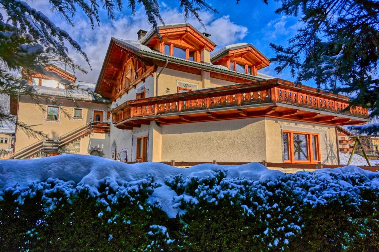 Casa Caste Villa Bormio Bagian luar foto